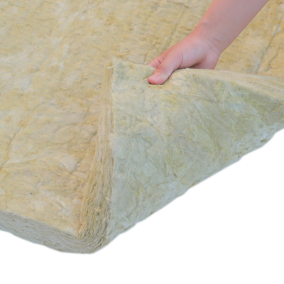 Professional Rock Wool Industrial And Commercial 50 Kg/M3 Mineral Wool Felt For Building Insulation