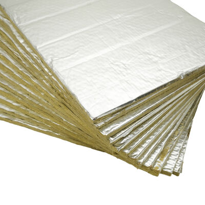 FANRYN Rockwool Board With Aluminum Foil Facing Heat Insulation and Acoustic Insulation Material With Aluminum Foil Facing
