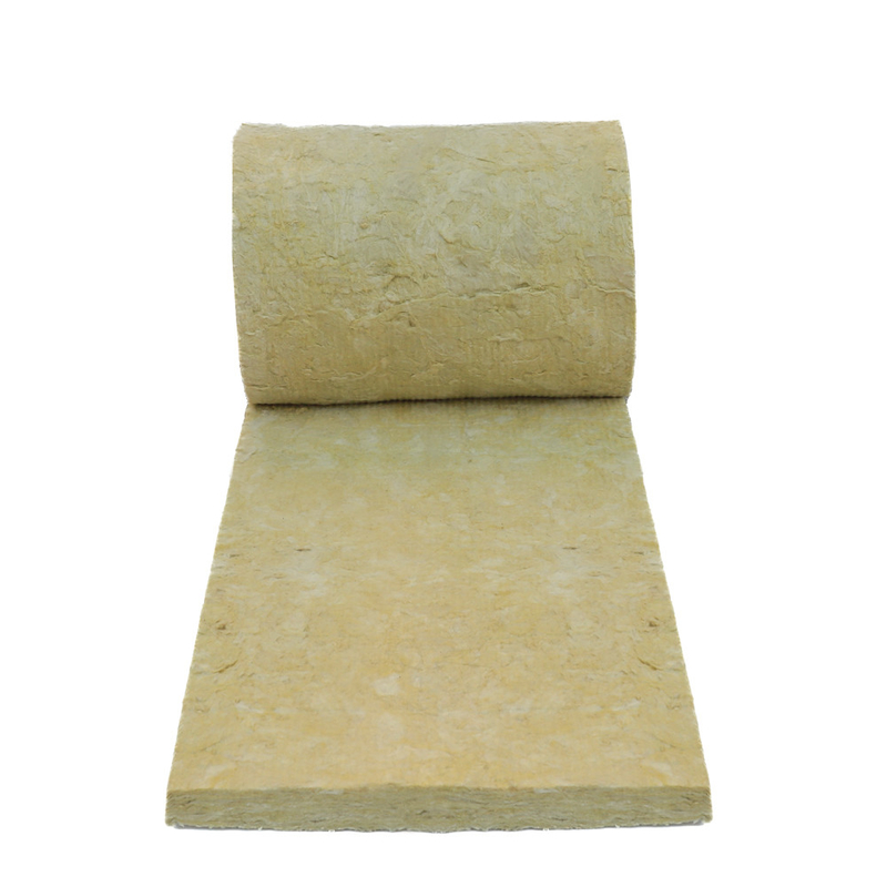 Professional Rock Wool Industrial And Commercial 50 Kg/M3 Mineral Wool Felt For Building Insulation
