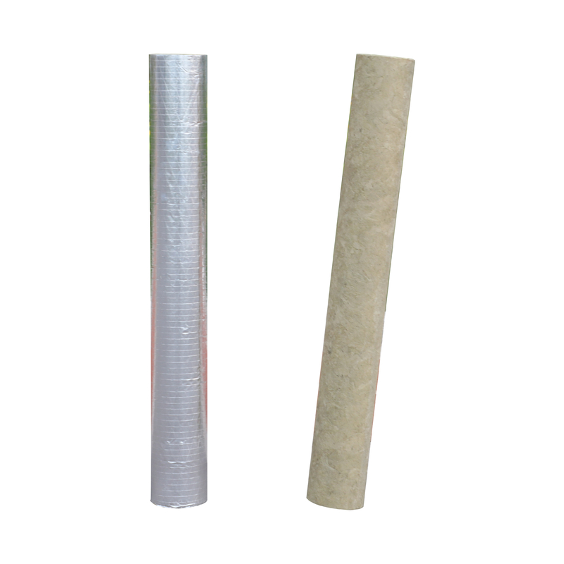 Excellent Chemical Resistance Fireproof Stone Wool Insulation Tube For HVAC System
