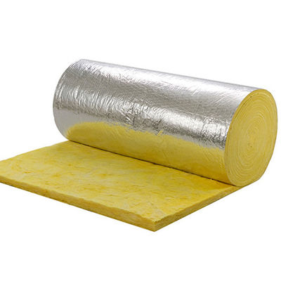 Aluminiumfolie geconfronteerd met glasvezel wol felt voor geluidsabsorptie en brandbescherming