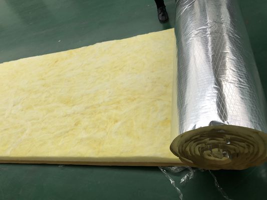 Class A brandwerend glazen woldek met een hoge vochtbestandheid en thermische geleidbaarheid van 0,031-0,042 W/mK voor HVAC- en leidingswrap