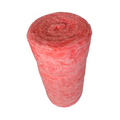glass Insulation red Color Sound Absorption Fiberglass Insulation Roll Glass Wool Blanket