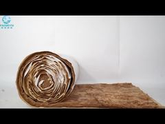 NIEUW - bruine glaswoldeken met witte bekleding